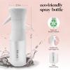 imageKitsch Continuous Spray Bottle for Hair  Fine Mist Water Mister ampamp Water Spray Bottle  Recycled Hair Spray Bottle  Spray Bottles for Cleaning Styling Plants ampamp More  Black 150mlWhite