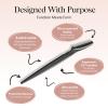 imageKitsch Dermaplane Razor for Women Face  Face Razors for Women ampamp Men Eyebrow Trimmer ampamp Face Shaver  Exfoliating Facial Razor ampamp Skin Care Tool for Smoother Skin  Black 6 pcsBlack
