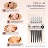 imageKitsch Dermaplane Razor for Women Face  Face Razors for Women ampamp Men Eyebrow Trimmer ampamp Face Shaver  Exfoliating Facial Razor ampamp Skin Care Tool for Smoother Skin  Black 6 pcsBlack
