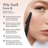 imageKitsch Dermaplane Razor for Women Face  Face Razors for Women ampamp Men Eyebrow Trimmer ampamp Face Shaver  Exfoliating Facial Razor ampamp Skin Care Tool for Smoother Skin  Black 6 pcsBlack