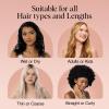 imageKitsch Detangler Brush  Gentle Curly Hair Brush with Flexible Bristles for All Hair Types  Wet or Dry  Detangling Hair Brushes for Women ampamp Men Adults ampamp Kids  BlackBlack