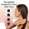 imageKitsch Detangler Brush  Gentle Curly Hair Brush with Flexible Bristles for All Hair Types  Wet or Dry  Detangling Hair Brushes for Women ampamp Men Adults ampamp Kids  BlackTerracotta