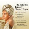 imageKitsch Microfiber Hair Towel Wrap for Women  Super Absorbent Hair Drying Towel  Quick Dry AntiFrizz  for Long ampamp Short Wet ampamp Curly Hair  BlackHufflepuff