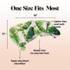imageKitsch Microfiber Hair Towel Wrap for Women  Super Absorbent Hair Drying Towel  Quick Dry AntiFrizz  for Long ampamp Short Wet ampamp Curly Hair  BlackPalm Leaves