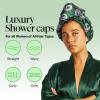imageKitsch Microfiber Hair Towel Wrap for Women  Super Absorbent Hair Drying Towel  Quick Dry AntiFrizz  for Long ampamp Short Wet ampamp Curly Hair  BlackSlytherin