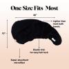 imageKitsch Microfiber Hair Towel Wrap for Women  Super Absorbent Hair Drying Towel  Quick Dry AntiFrizz  for Long ampamp Short Wet ampamp Curly Hair  BlackBlack