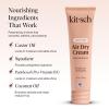 imageKitsch Smoothing Air Dry Cream for Hair  Frizz Control Hair Care Product with Castor Oil ampamp Coconut Oil  Weightless Styling Cream  Enhances Natural Texture Appearance 24Hour Smooth Finish  5 oz