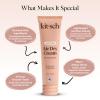 imageKitsch Smoothing Air Dry Cream for Hair  Frizz Control Hair Care Product with Castor Oil ampamp Coconut Oil  Weightless Styling Cream  Enhances Natural Texture Appearance 24Hour Smooth Finish  5 oz