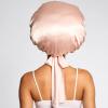 imageKitsch XL Satin Bonnet for Sleeping  Softer Than Silk Hair Bonnet for Women  Secure Fit Adjustable Night Cap for Curly ampamp Textured Hair  Prevents Breakage Tangles ampamp Thinning  AuraBlush