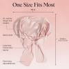 imageKitsch XL Satin Bonnet for Sleeping  Softer Than Silk Hair Bonnet for Women  Secure Fit Adjustable Night Cap for Curly ampamp Textured Hair  Prevents Breakage Tangles ampamp Thinning  AuraBlush