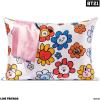 imageKitsch x Bridgerton Satin Pillowcase with Zipper for Hair Skin Softer Than Silk Pillow Cases WrinkleFree Cooling Satin Pillow Covers Bridgerton  Toile De Blue Standard Size 19quotx26quotBt21  Cooky