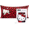 imageKitsch x Bridgerton Satin Pillowcase with Zipper for Hair Skin Softer Than Silk Pillow Cases WrinkleFree Cooling Satin Pillow Covers Bridgerton  Toile De Blue Standard Size 19quotx26quotHello Kitty  Sea of Bows