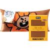 imageKitsch x Bridgerton Satin Pillowcase with Zipper for Hair Skin Softer Than Silk Pillow Cases WrinkleFree Cooling Satin Pillow Covers Bridgerton  Toile De Blue Standard Size 19quotx26quotBt21  Shooky