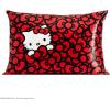 imageKitsch x Bridgerton Satin Pillowcase with Zipper for Hair Skin Softer Than Silk Pillow Cases WrinkleFree Cooling Satin Pillow Covers Bridgerton  Toile De Blue Standard Size 19quotx26quotHello Kitty  Sea of Bows