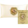imageKitsch x Bridgerton Satin Pillowcase with Zipper for Hair Skin Softer Than Silk Pillow Cases WrinkleFree Cooling Satin Pillow Covers Bridgerton  Toile De Blue Standard Size 19quotx26quotHarry Potter  Hufflepuff