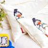 imageKitsch x Bridgerton Satin Pillowcase with Zipper for Hair Skin Softer Than Silk Pillow Cases WrinkleFree Cooling Satin Pillow Covers Bridgerton  Toile De Blue Standard Size 19quotx26quotWonder Woman  Believe in Wonder