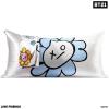 imageKitsch x Bridgerton Satin Pillowcase with Zipper for Hair Skin Softer Than Silk Pillow Cases WrinkleFree Cooling Satin Pillow Covers Bridgerton  Toile De Blue Standard Size 19quotx26quotBt21  Van