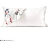 imageKitsch x Bridgerton Satin Pillowcase with Zipper for Hair Skin Softer Than Silk Pillow Cases WrinkleFree Cooling Satin Pillow Covers Bridgerton  Toile De Blue Standard Size 19quotx26quotWonder Woman  Believe in Wonder