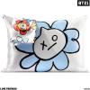 imageKitsch x Bridgerton Satin Pillowcase with Zipper for Hair Skin Softer Than Silk Pillow Cases WrinkleFree Cooling Satin Pillow Covers Bridgerton  Toile De Blue Standard Size 19quotx26quotBt21  Van