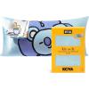 imageKitsch x Bridgerton Satin Pillowcase with Zipper for Hair Skin Softer Than Silk Pillow Cases WrinkleFree Cooling Satin Pillow Covers Bridgerton  Toile De Blue Standard Size 19quotx26quotBt21  Koya