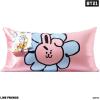 imageKitsch x Bridgerton Satin Pillowcase with Zipper for Hair Skin Softer Than Silk Pillow Cases WrinkleFree Cooling Satin Pillow Covers Bridgerton  Toile De Blue Standard Size 19quotx26quotBt21  Cooky