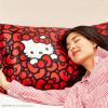 imageKitsch x Bridgerton Satin Pillowcase with Zipper for Hair Skin Softer Than Silk Pillow Cases WrinkleFree Cooling Satin Pillow Covers Bridgerton  Toile De Blue Standard Size 19quotx26quotHello Kitty  Sea of Bows