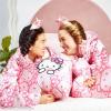 imageKitsch x Bridgerton Satin Pillowcase with Zipper for Hair Skin Softer Than Silk Pillow Cases WrinkleFree Cooling Satin Pillow Covers Bridgerton  Toile De Blue Standard Size 19quotx26quotHello Kitty  Pink Kitty Faces