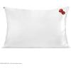 imageKitsch x Bridgerton Satin Pillowcase with Zipper for Hair Skin Softer Than Silk Pillow Cases WrinkleFree Cooling Satin Pillow Covers Bridgerton  Toile De Blue Standard Size 19quotx26quotHello Kitty  Ivory