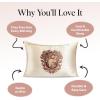 imageKitsch x Bridgerton Satin Pillowcase with Zipper for Hair Skin Softer Than Silk Pillow Cases WrinkleFree Cooling Satin Pillow Covers Bridgerton  Toile De Blue Standard Size 19quotx26quotHarry Potter  Gryffindor
