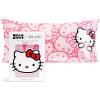 imageKitsch x Bridgerton Satin Pillowcase with Zipper for Hair Skin Softer Than Silk Pillow Cases WrinkleFree Cooling Satin Pillow Covers Bridgerton  Toile De Blue Standard Size 19quotx26quotHello Kitty  Pink Kitty Faces