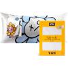 imageKitsch x Bridgerton Satin Pillowcase with Zipper for Hair Skin Softer Than Silk Pillow Cases WrinkleFree Cooling Satin Pillow Covers Bridgerton  Toile De Blue Standard Size 19quotx26quotBt21  Van