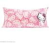 imageKitsch x Bridgerton Satin Pillowcase with Zipper for Hair Skin Softer Than Silk Pillow Cases WrinkleFree Cooling Satin Pillow Covers Bridgerton  Toile De Blue Standard Size 19quotx26quotHello Kitty  Pink Kitty Faces