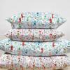 imageKitsch x Bridgerton Satin Pillowcase with Zipper for Hair Skin Softer Than Silk Pillow Cases WrinkleFree Cooling Satin Pillow Covers Bridgerton  Toile De Blue Standard Size 19quotx26quotElf  North Pole