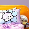 imageKitsch x Bridgerton Satin Pillowcase with Zipper for Hair Skin Softer Than Silk Pillow Cases WrinkleFree Cooling Satin Pillow Covers Bridgerton  Toile De Blue Standard Size 19quotx26quotBt21  Mang