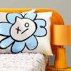 imageKitsch x Bridgerton Satin Pillowcase with Zipper for Hair Skin Softer Than Silk Pillow Cases WrinkleFree Cooling Satin Pillow Covers Bridgerton  Toile De Blue Standard Size 19quotx26quotBt21  Van