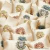 imageKitsch x Bridgerton Satin Pillowcase with Zipper for Hair Skin Softer Than Silk Pillow Cases WrinkleFree Cooling Satin Pillow Covers Bridgerton  Toile De Blue Standard Size 19quotx26quotHarry Potter  Hufflepuff