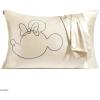 imageKitsch x Bridgerton Satin Pillowcase with Zipper for Hair Skin Softer Than Silk Pillow Cases WrinkleFree Cooling Satin Pillow Covers Bridgerton  Toile De Blue Standard Size 19quotx26quotDisney  Minnie Mouse