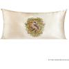 imageKitsch x Bridgerton Satin Pillowcase with Zipper for Hair Skin Softer Than Silk Pillow Cases WrinkleFree Cooling Satin Pillow Covers Bridgerton  Toile De Blue Standard Size 19quotx26quotHarry Potter  Hufflepuff