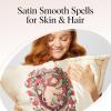 imageKitsch x Bridgerton Satin Pillowcase with Zipper for Hair Skin Softer Than Silk Pillow Cases WrinkleFree Cooling Satin Pillow Covers Bridgerton  Toile De Blue Standard Size 19quotx26quotHarry Potter  Gryffindor
