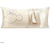 imageKitsch x Bridgerton Satin Pillowcase with Zipper for Hair Skin Softer Than Silk Pillow Cases WrinkleFree Cooling Satin Pillow Covers Bridgerton  Toile De Blue Standard Size 19quotx26quotDisney  Minnie Mouse