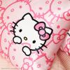imageKitsch x Bridgerton Satin Pillowcase with Zipper for Hair Skin Softer Than Silk Pillow Cases WrinkleFree Cooling Satin Pillow Covers Bridgerton  Toile De Blue Standard Size 19quotx26quotHello Kitty  Pink Kitty Faces