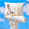 imageKitsch x Bridgerton Satin Pillowcase with Zipper for Hair Skin Softer Than Silk Pillow Cases WrinkleFree Cooling Satin Pillow Covers Bridgerton  Toile De Blue Standard Size 19quotx26quotWonder Woman  Believe in Wonder