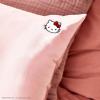 imageKitsch x Bridgerton Satin Pillowcase with Zipper for Hair Skin Softer Than Silk Pillow Cases WrinkleFree Cooling Satin Pillow Covers Bridgerton  Toile De Blue Standard Size 19quotx26quotHello Kitty  Pink Kitty Face