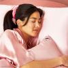 imageKitsch x Bridgerton Satin Pillowcase with Zipper for Hair Skin Softer Than Silk Pillow Cases WrinkleFree Cooling Satin Pillow Covers Bridgerton  Toile De Blue Standard Size 19quotx26quotHello Kitty  Pink Kitty Face