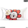imageKitsch x Bridgerton Satin Pillowcase with Zipper for Hair Skin Softer Than Silk Pillow Cases WrinkleFree Cooling Satin Pillow Covers Bridgerton  Toile De Blue Standard Size 19quotx26quotBt21  Rj