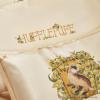 imageKitsch x Bridgerton Satin Pillowcase with Zipper for Hair Skin Softer Than Silk Pillow Cases WrinkleFree Cooling Satin Pillow Covers Bridgerton  Toile De Blue Standard Size 19quotx26quotHarry Potter  Hufflepuff