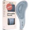 imageKitsch Detangler Brush  Gentle Curly Hair Brush with Flexible Bristles for All Hair Types  Wet or Dry  Detangling Hair Brushes for Women ampamp Men Adults ampamp Kids  BlackHaze Blue