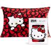 imageKitsch x Bridgerton Satin Pillowcase with Zipper for Hair Skin Softer Than Silk Pillow Cases WrinkleFree Cooling Satin Pillow Covers Bridgerton  Toile De Blue Standard Size 19quotx26quotHello Kitty  Sea of Bows