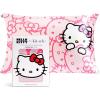 imageKitsch x Bridgerton Satin Pillowcase with Zipper for Hair Skin Softer Than Silk Pillow Cases WrinkleFree Cooling Satin Pillow Covers Bridgerton  Toile De Blue Standard Size 19quotx26quotHello Kitty  Pink Kitty Faces