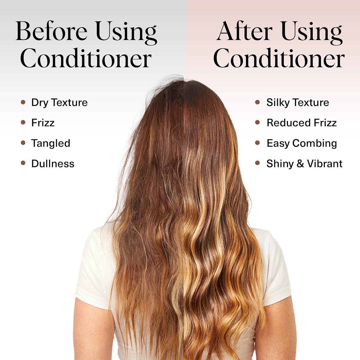 imageKitsch Argan Milk Leave In Conditioner for Curly Hair Detangler Spray for Wavy Fine Dry ampamp Damaged Hair SulfateFree Frizz Control for Women Men ampamp Kids Lightweight Moisturizer  68oz